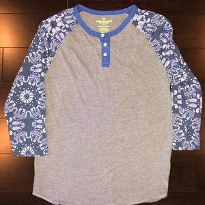 America eagle baseball style shirt